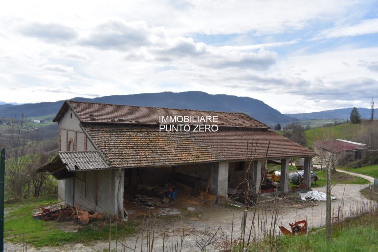 CASA CON STALLA E TERRENI A MOZZANO