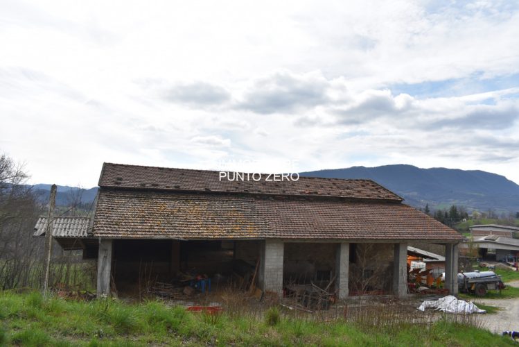 CASA CON STALLA E TERRENI A MOZZANO