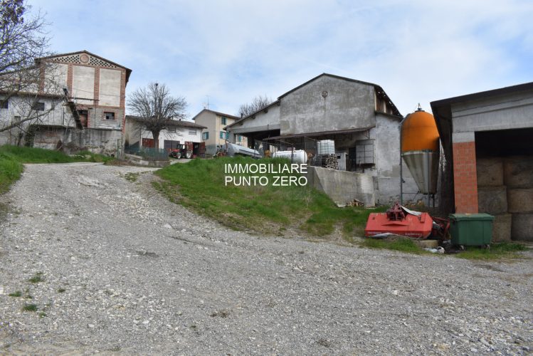 CASA CON STALLA E TERRENI A MOZZANO