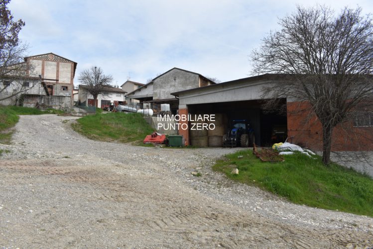 CASA CON STALLA E TERRENI A MOZZANO